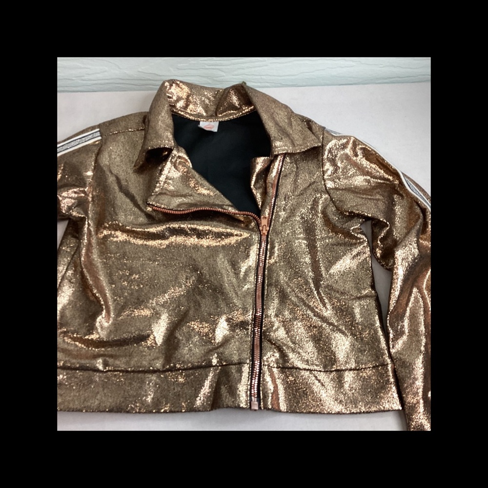 Gold Sequin Women's Jacket 76